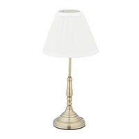 TISCHLAMPE - Multicolor, Kunststoff/Textil (21/21/43cm) - Relaxdays