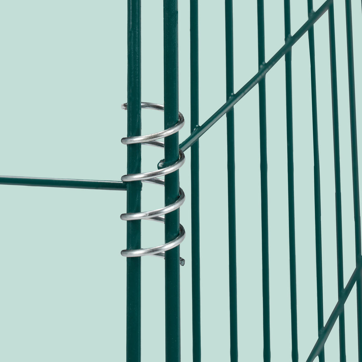 3XKOMPOSTER - Dunkelgrün, Metall (90/70/90cm) - Relaxdays