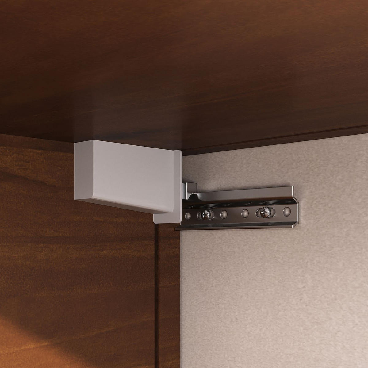 LOWBOARD TECCA Kastanie - Kastanienfarben, Holz (180/30/34cm) - IDIMEX