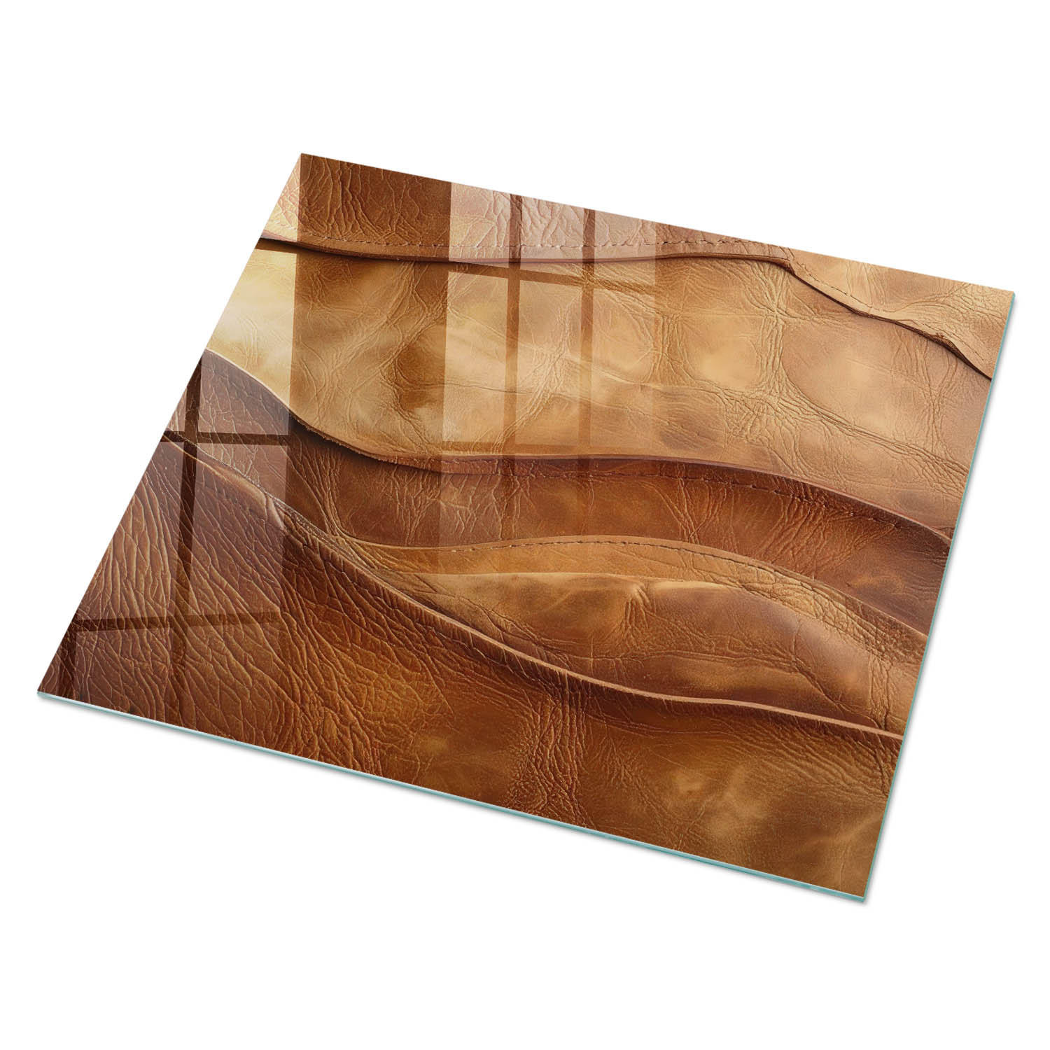 ArtPrintCave Glasplatte Weiß 80x60x0.4 cm