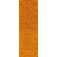 WOLLTEPPICH-LÄUFER Jamal Gelb 80x250 cm - Gelb, Textil (80/250cm) - benuta Nest