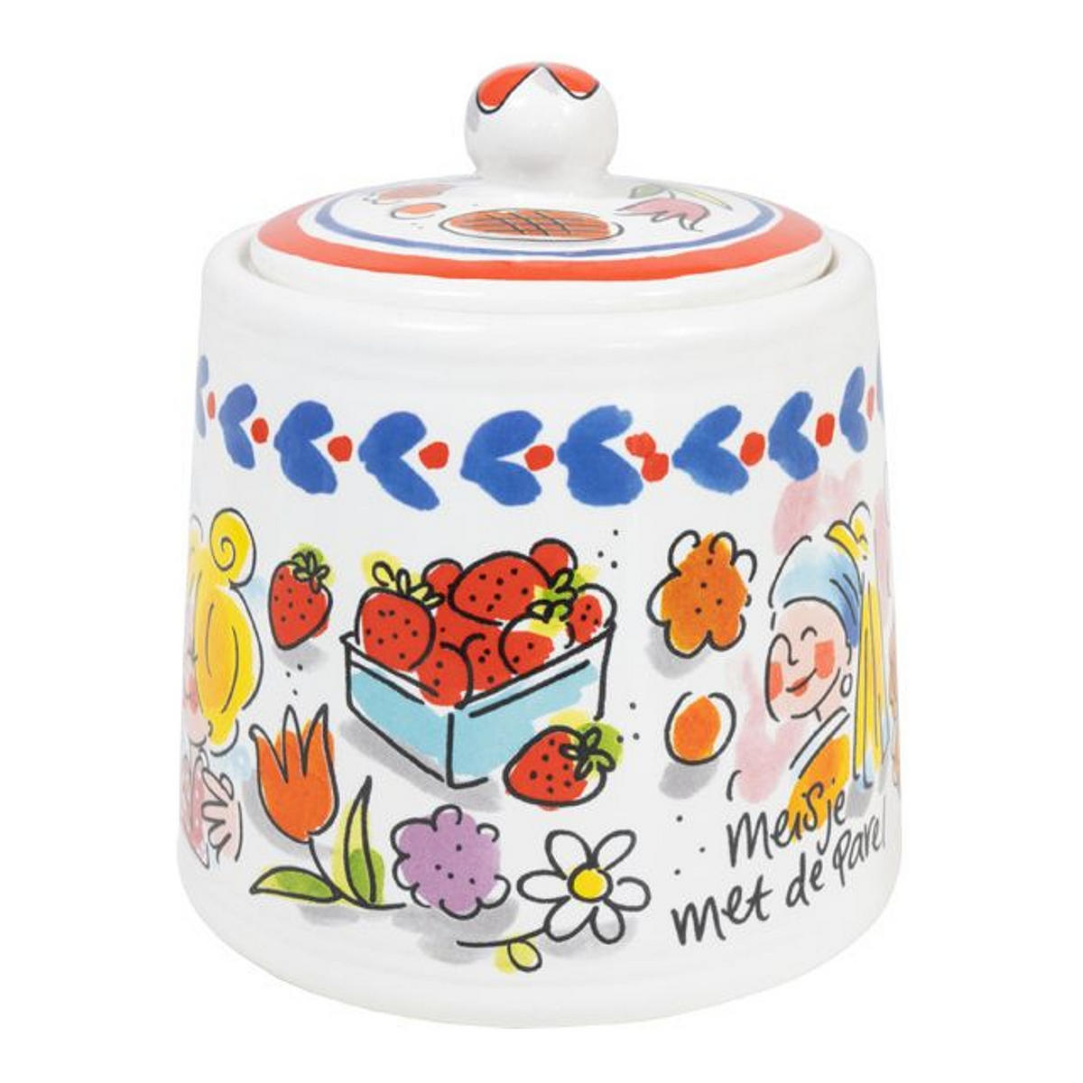 ZUCKERDOSEN Holland in Bunt - 11,5cm - Multicolor, Keramik (10/11.5cm) - Blond Amsterdam