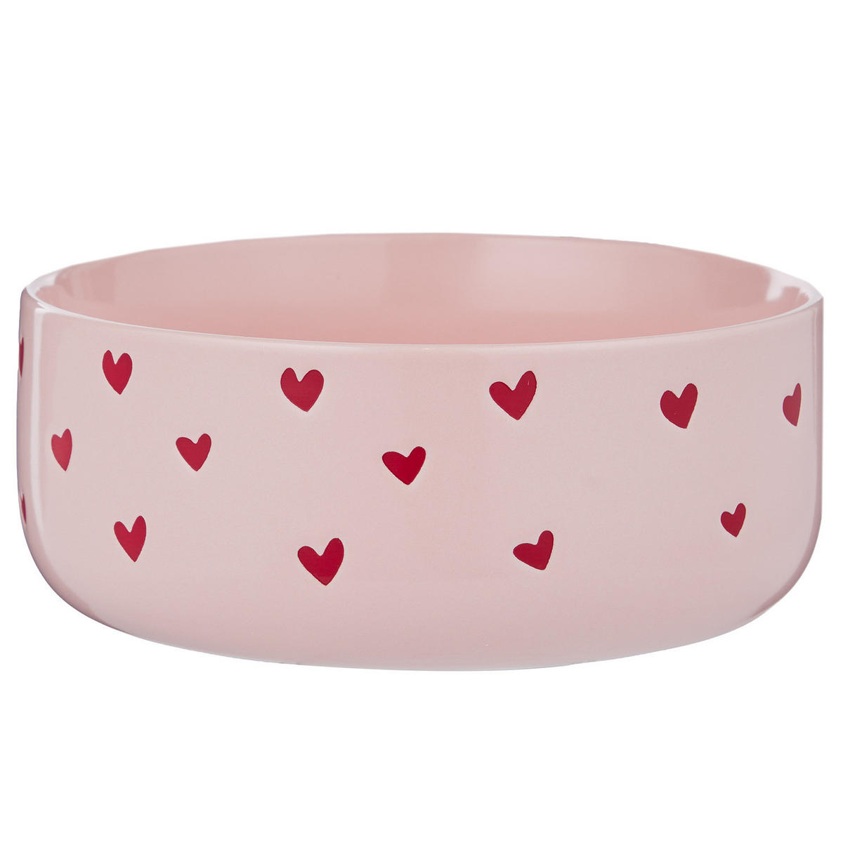 SCHÜSSEL (4er-Set) Good Vibes Amore 720 ml - Rosa, Keramik (15/15/6cm) - Butlers