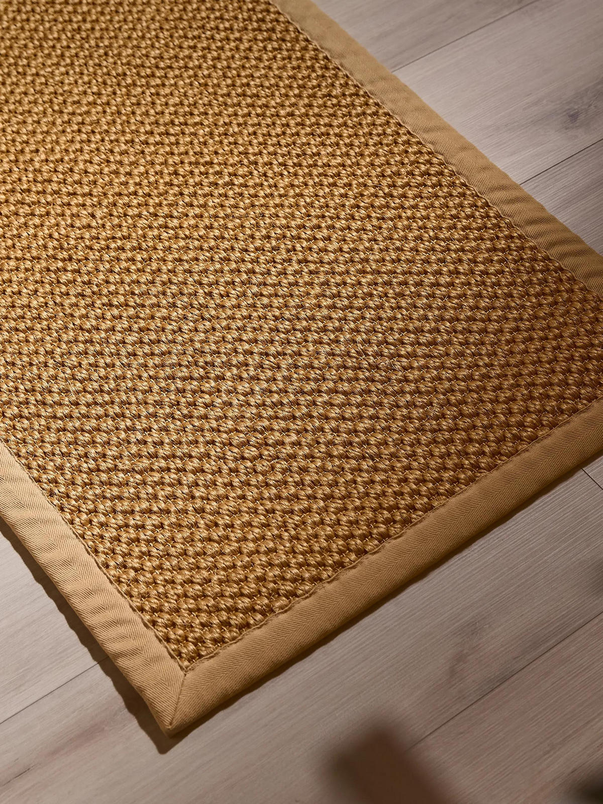 SISALTEPPICH Greta Beige 70x300 cm - Beige, Textil (70/300cm) - benuta Pure