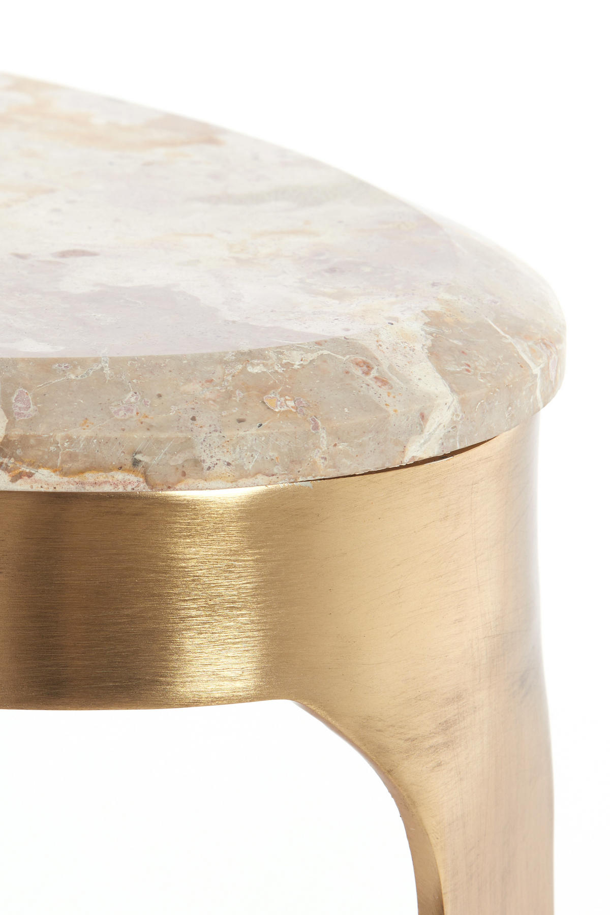 COUCHTISCH Giulio Braun 65/39/41 cm - Braun, Metall (65/39/41cm) - Light & Living