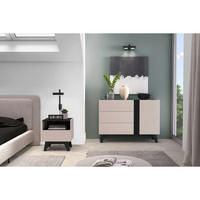 SCHLAFZIMMER Set 2-tlg. Freshion – Eichefarben - Eichefarben, Holzwerkstoff (120/85/40cm) - hi-markt