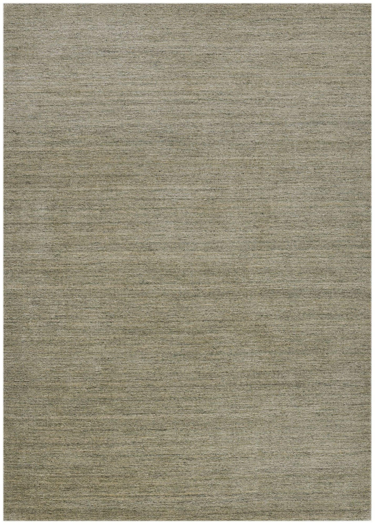 HANDWEBTEPPICH mit Seidenglanz, pflegeleicht, robust 70x140 cm - Grün, Textil (70/140cm) - Rug and Roll