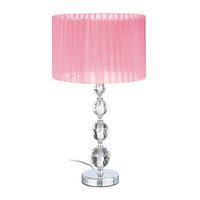 TISCHLAMPE - Multicolor, Glas/Textil (29.5/29.5/54cm) - Relaxdays