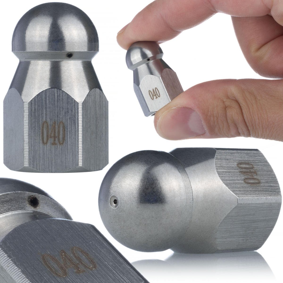 SCHLAUCH M22 - 20 m, max. 200 Bar, max. 60°C, Gewinde 1/4 Zoll, Nylonummantelung - Multicolor, Kunststoff (10/10/10cm)