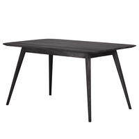 MASSIVER ESSTISCH - Massivholz - Eschefarben, Holz (90/140/75cm) - home24
