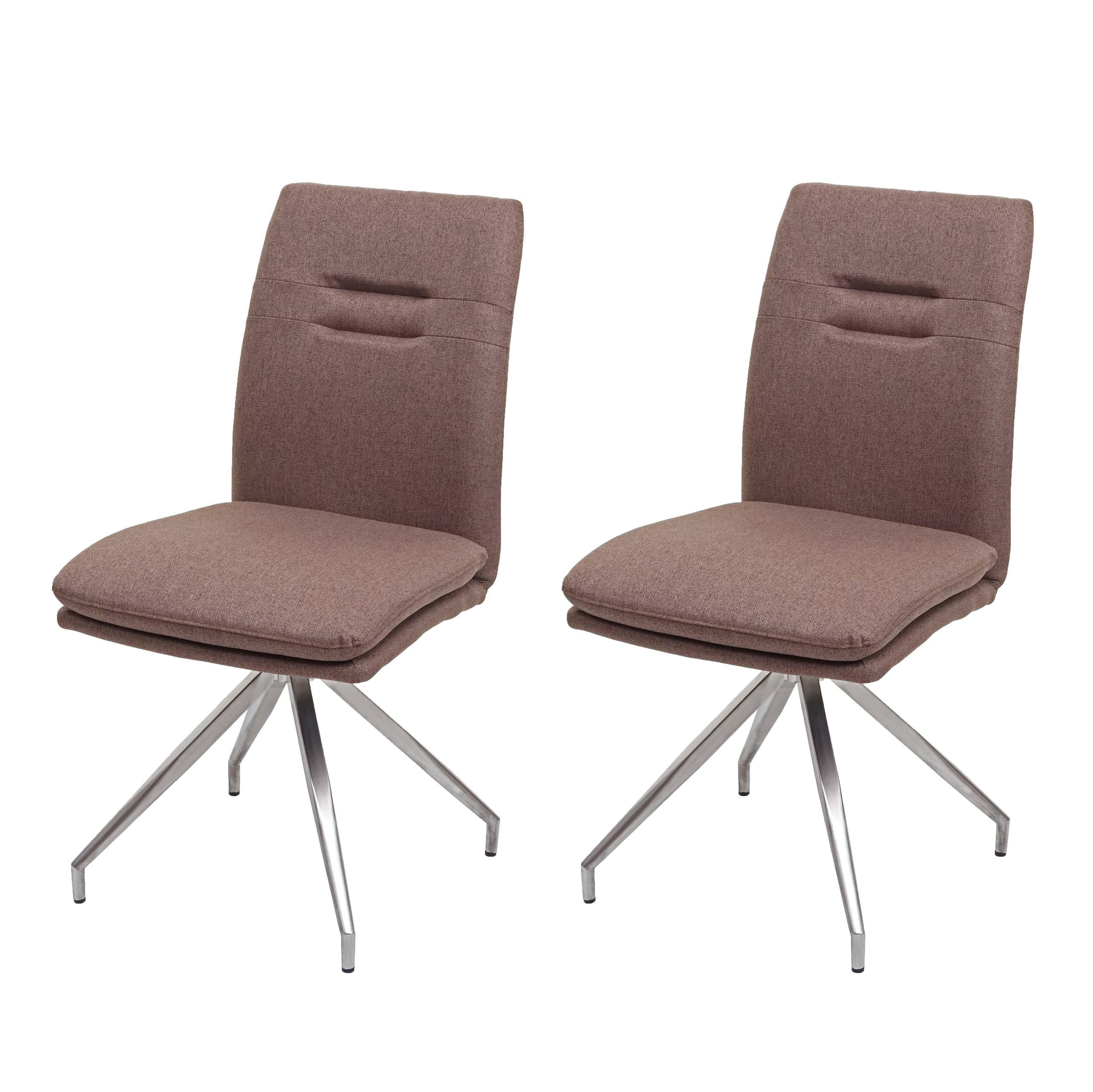 Chefgastro Esszimmerstuhl Braun 47x90x60 cm