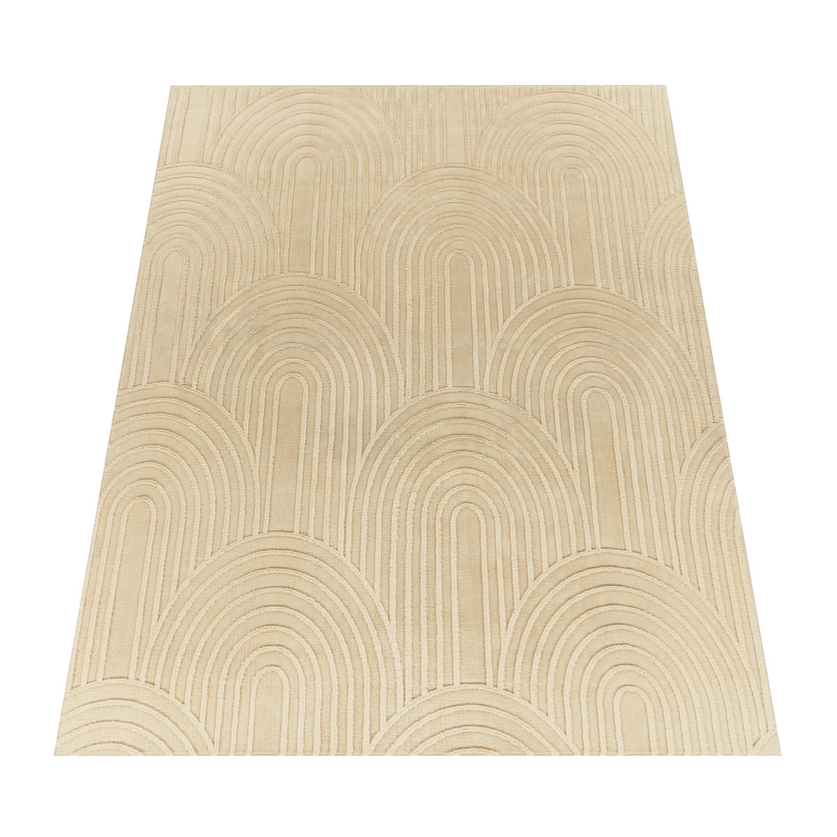 KURZFLORTEPPICH 240/340 cm Lelystad 524 - Beige, Textil (240/340cm) - Paco Home