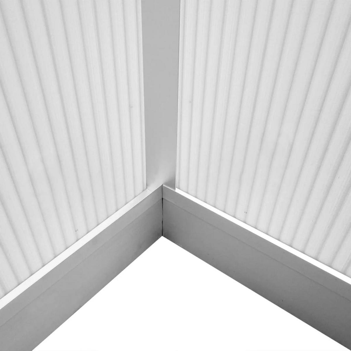 GEWÄCHSHAUS KLASSIK 190x182x195 cm Aluminium - Transparent, Kunststoff (190/195/182cm) - DELUKE