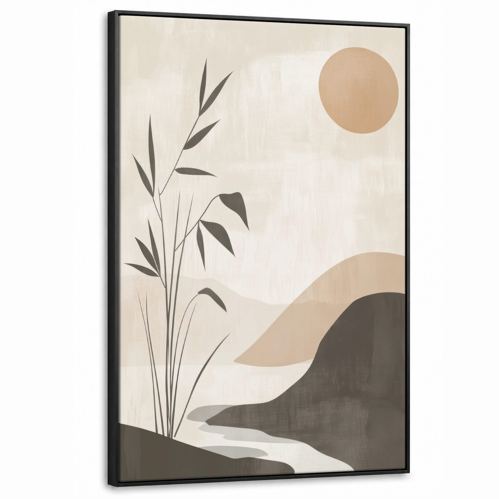MuchoWow Leinwand Cognac 100x150 cm