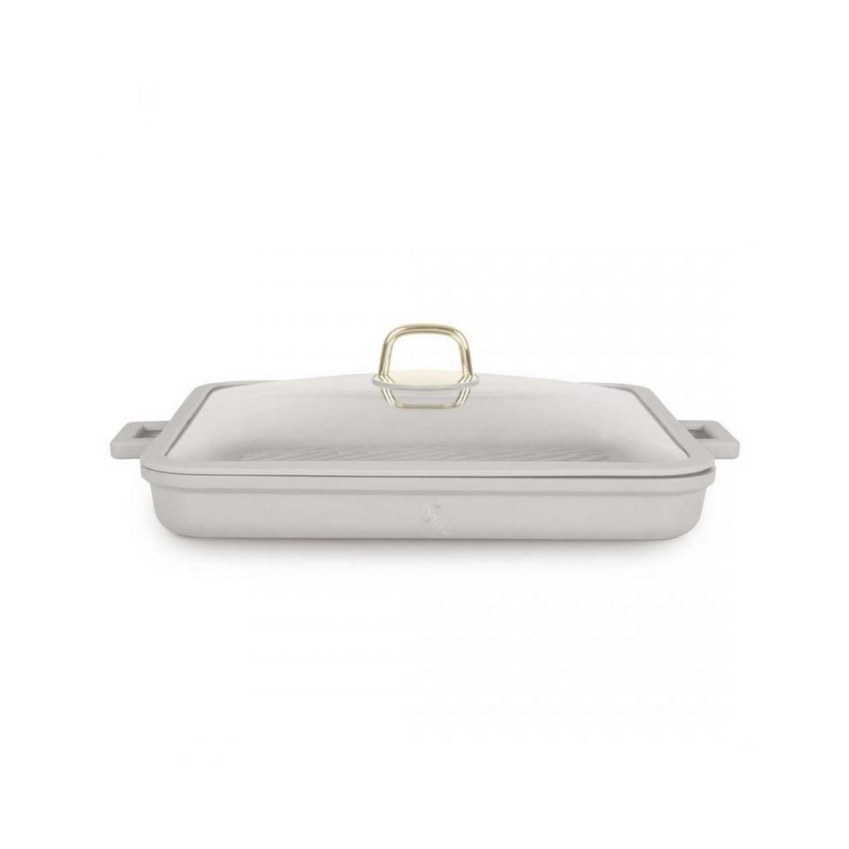 GRILLPFANNE Grau 34/34/4.5 cm BH7790 - Grau, Metall (34cm) - Berlinger Haus