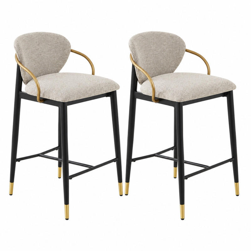 Meubliv Barhocker Hellbraun 52x87x57 cm