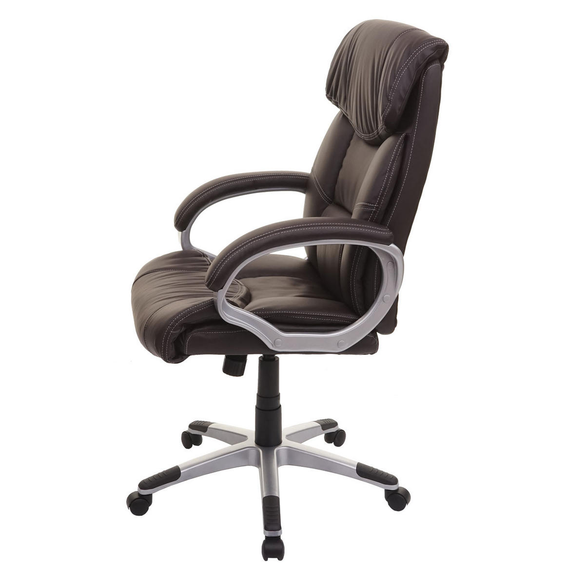 BÜROSTUHL Braun - Braun, Textil (73/120/78cm) - MCW