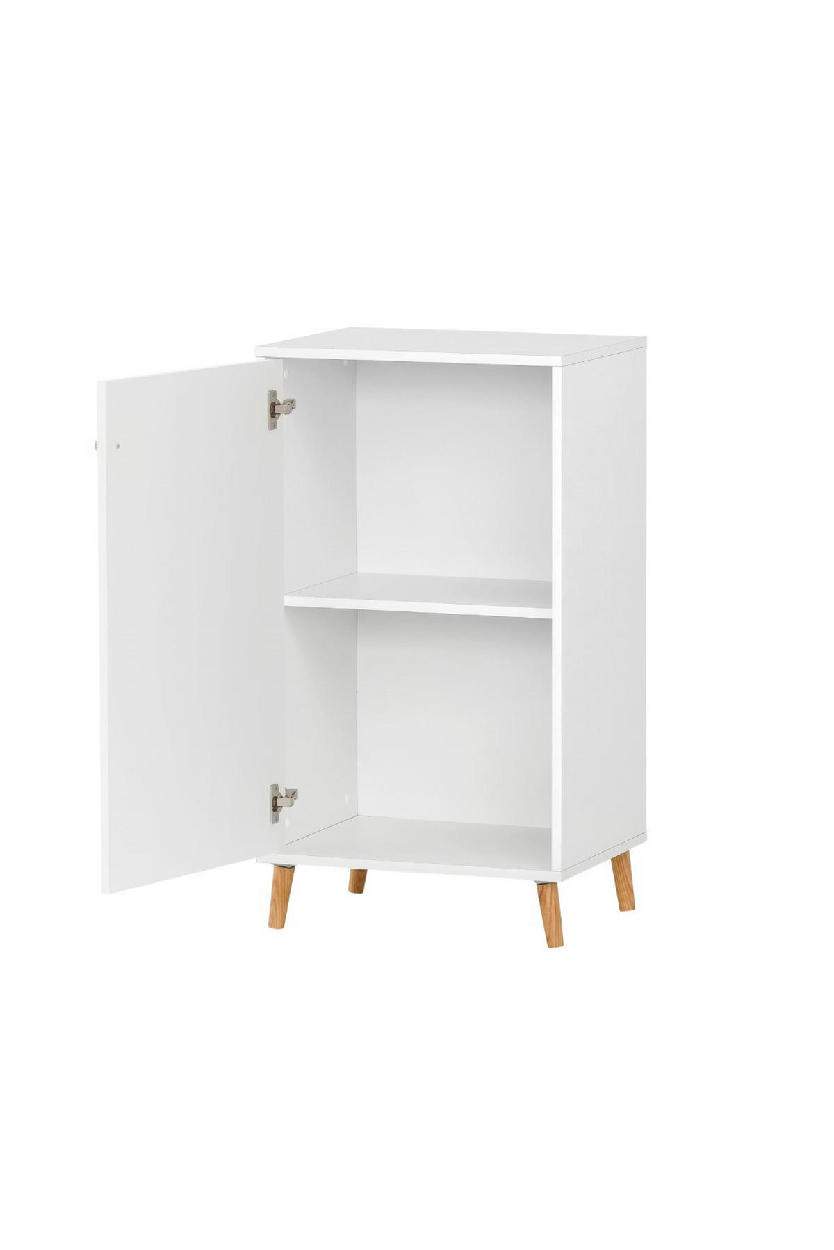 AKTENSCHRANK Jaguar Small 92,6x51x41 cm 2 Fächern & 1 Flügeltür Weiß - Weiß, Holz (51/92.6/41cm) - PROREGAL