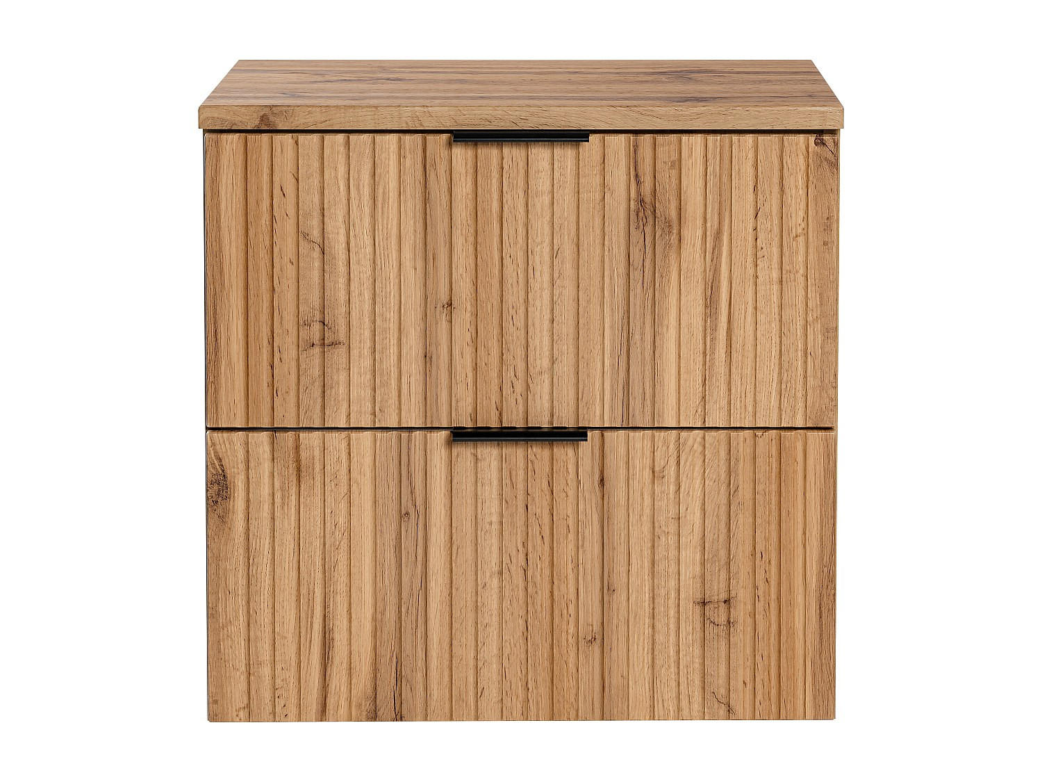 Vente-Unique Waschbeckenunterschrank Natur 60x57x46 cm