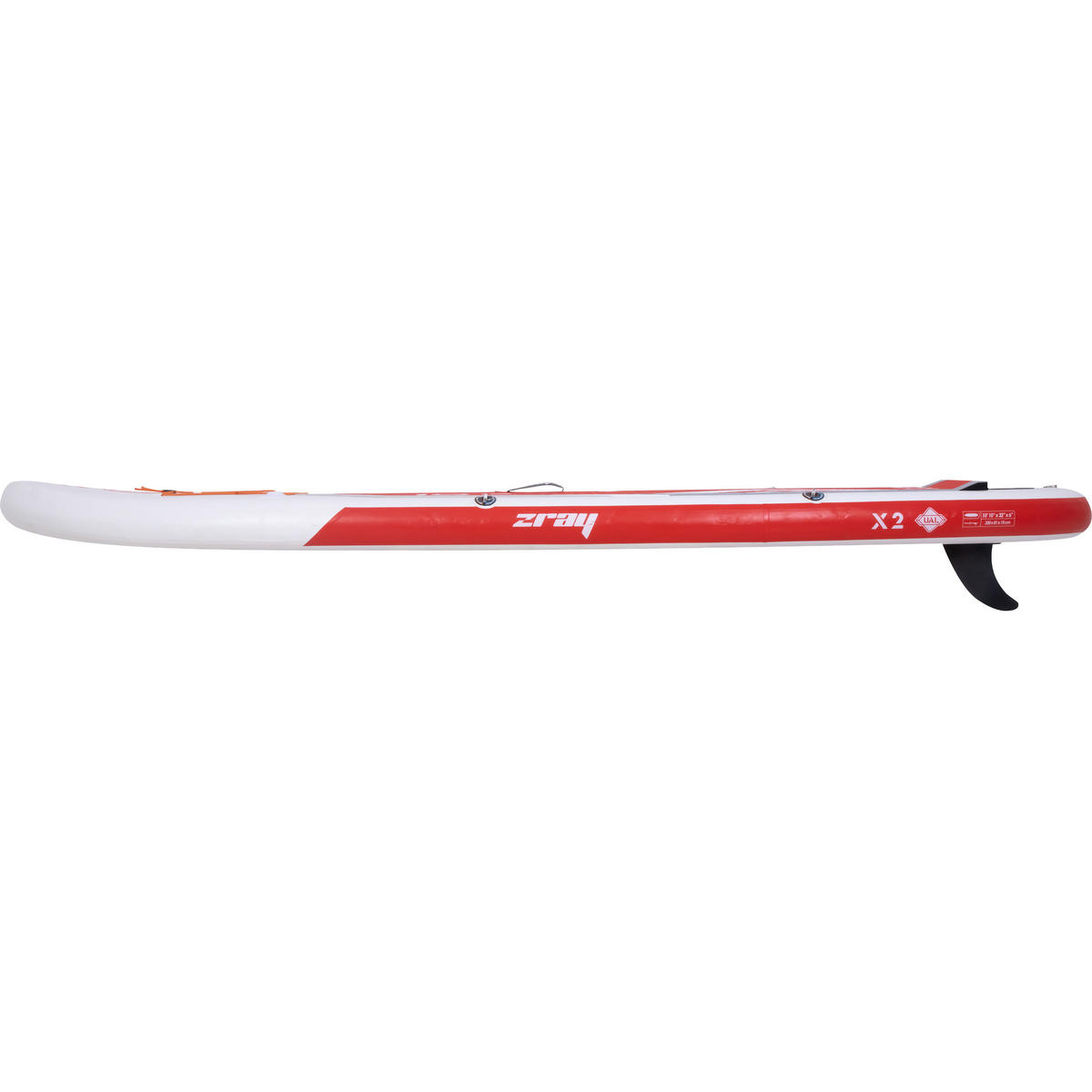 STAND-UP-PADDLE-BOARD X2 SUP Komplettset rot 330 x 81 x 13 cm mit viel Zubehör - Rot, Kunststoff (330/81/15cm) - Zray