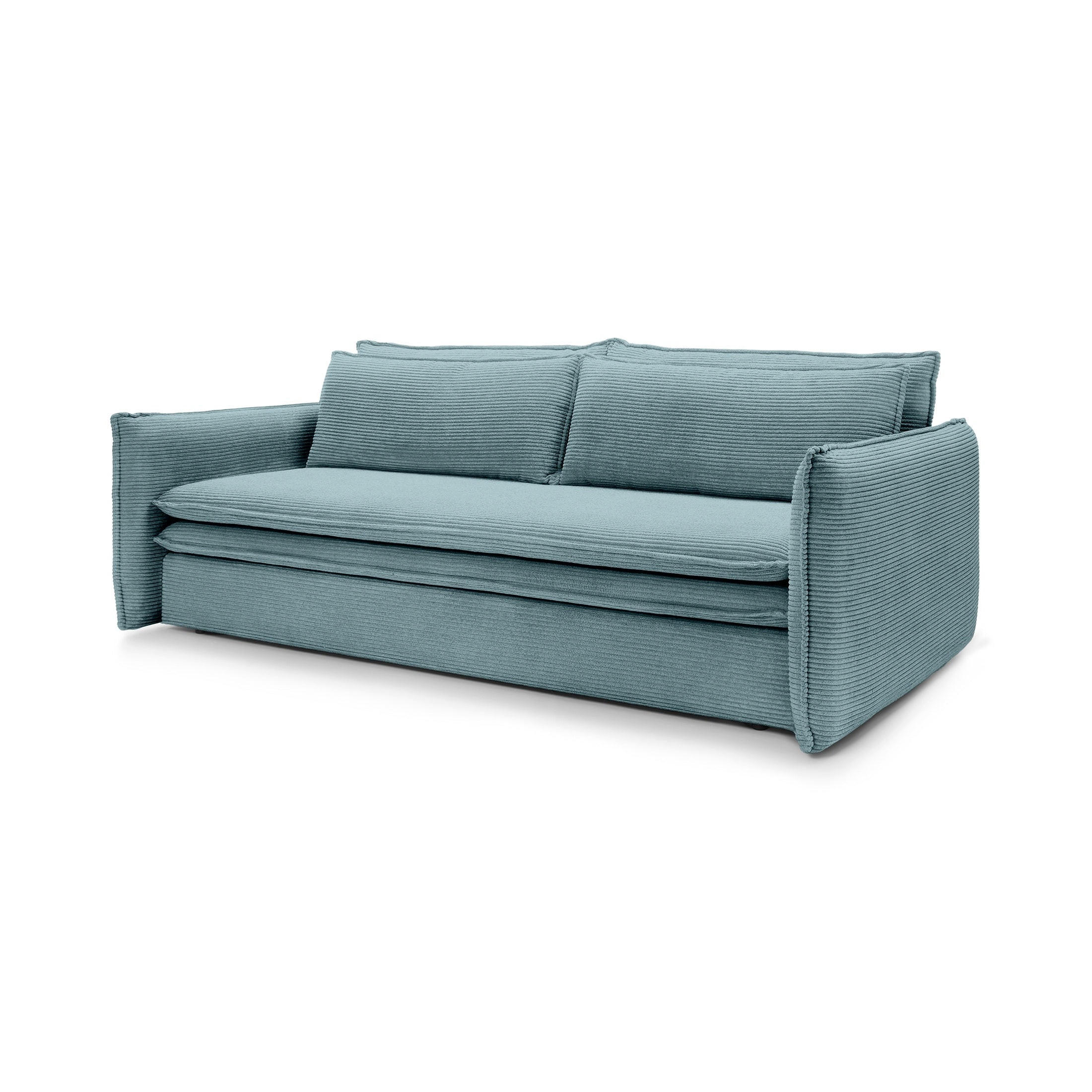 Pillovely Sofa Mintgrün 240x82x95 cm