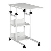 BÜROTISCH Weiß 1 Stück - Weiß, Holzwerkstoff (40/82/80cm) - GiPP