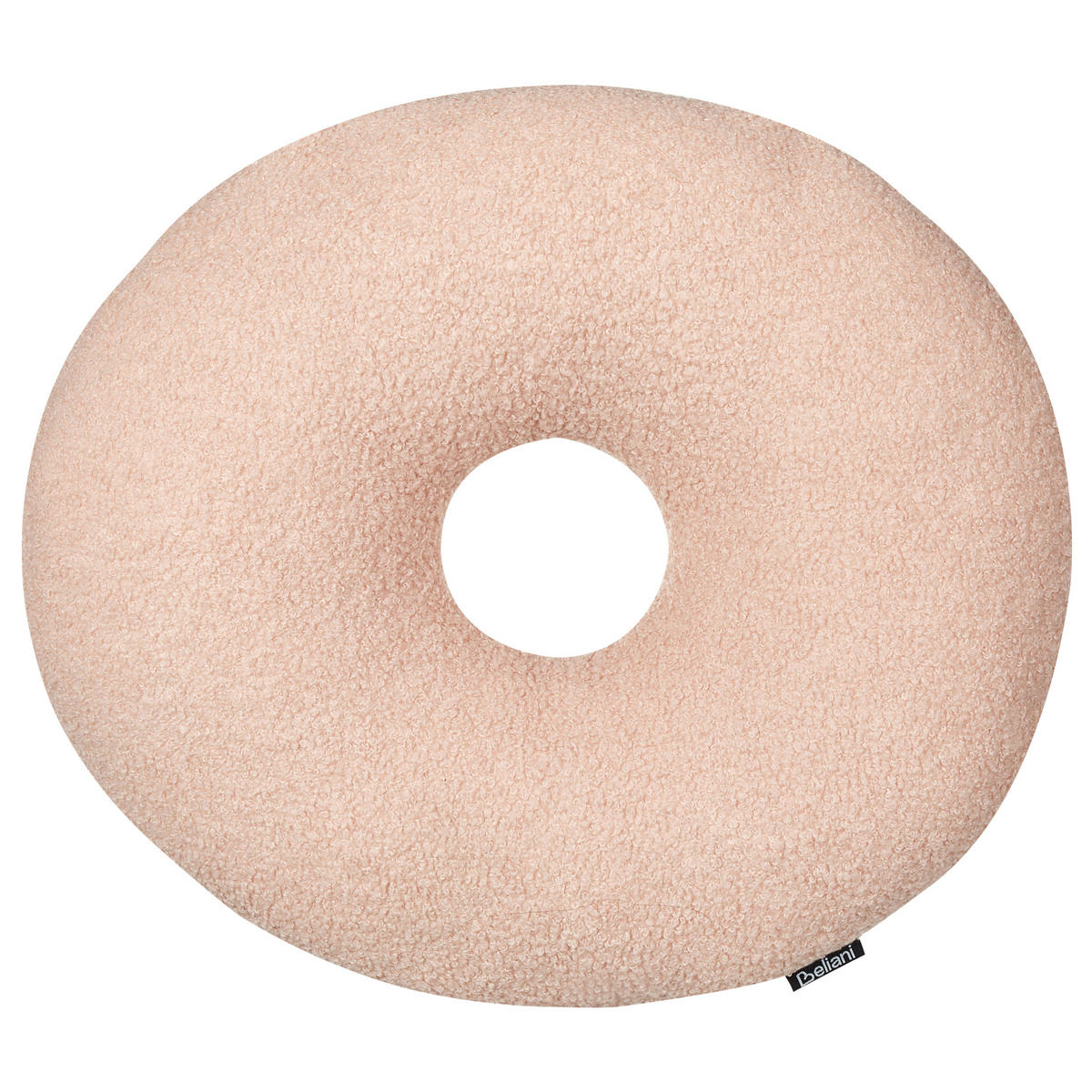 DEKOKISSEN 2er-Set Pastellrosa 51/51 cm Hesperis - Pink, Textil (51/51cm) - Beliani