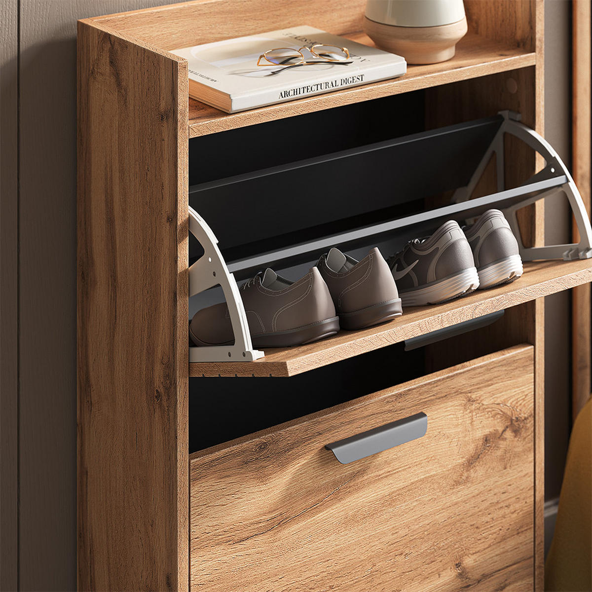 ŠATNÍ SKŘÍŇ Amber Dub Wotan - dub Wotan, kompozitní dřevo (59.8/100/25cm) - Vicco