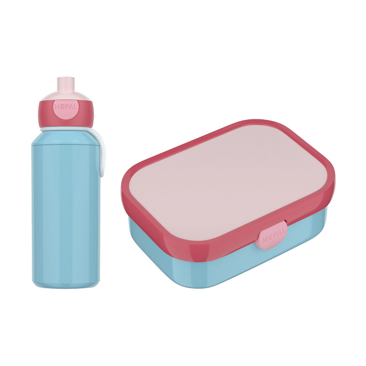 LUNCHSET Campus Switch Cool Blue / Cool Pink 2er Set - Blau/Pink, Kunststoff (1/1/1cm) - Mepal