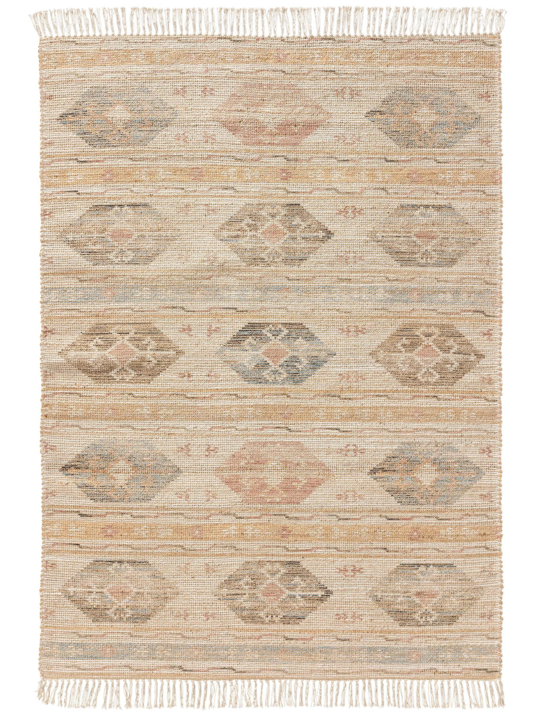 JUTETEPPICH Himal Multicolor 120x170 cm - Multicolor, Textil (120/170cm) - benuta Pop