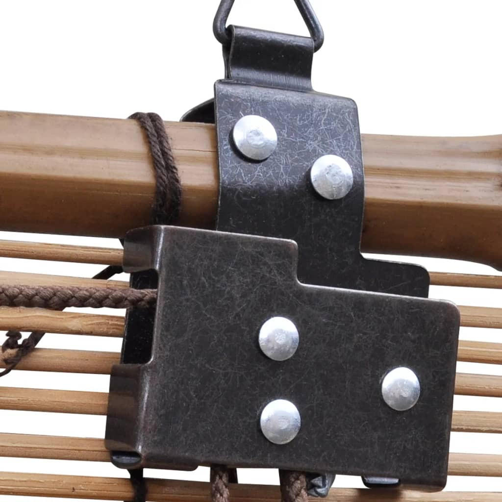 BAMBUSROLLO 100/160 cm Natur - Braun, Naturmaterialien (100/160cm) - vidaXL