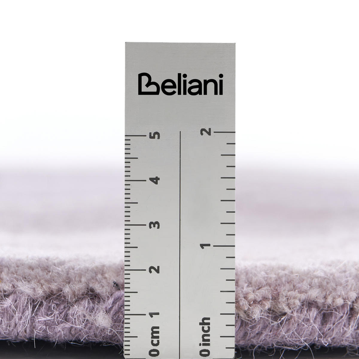 TEPPICH Violett 140 cm Wolle Kokkini - Violett, Textil (140/140cm) - Beliani
