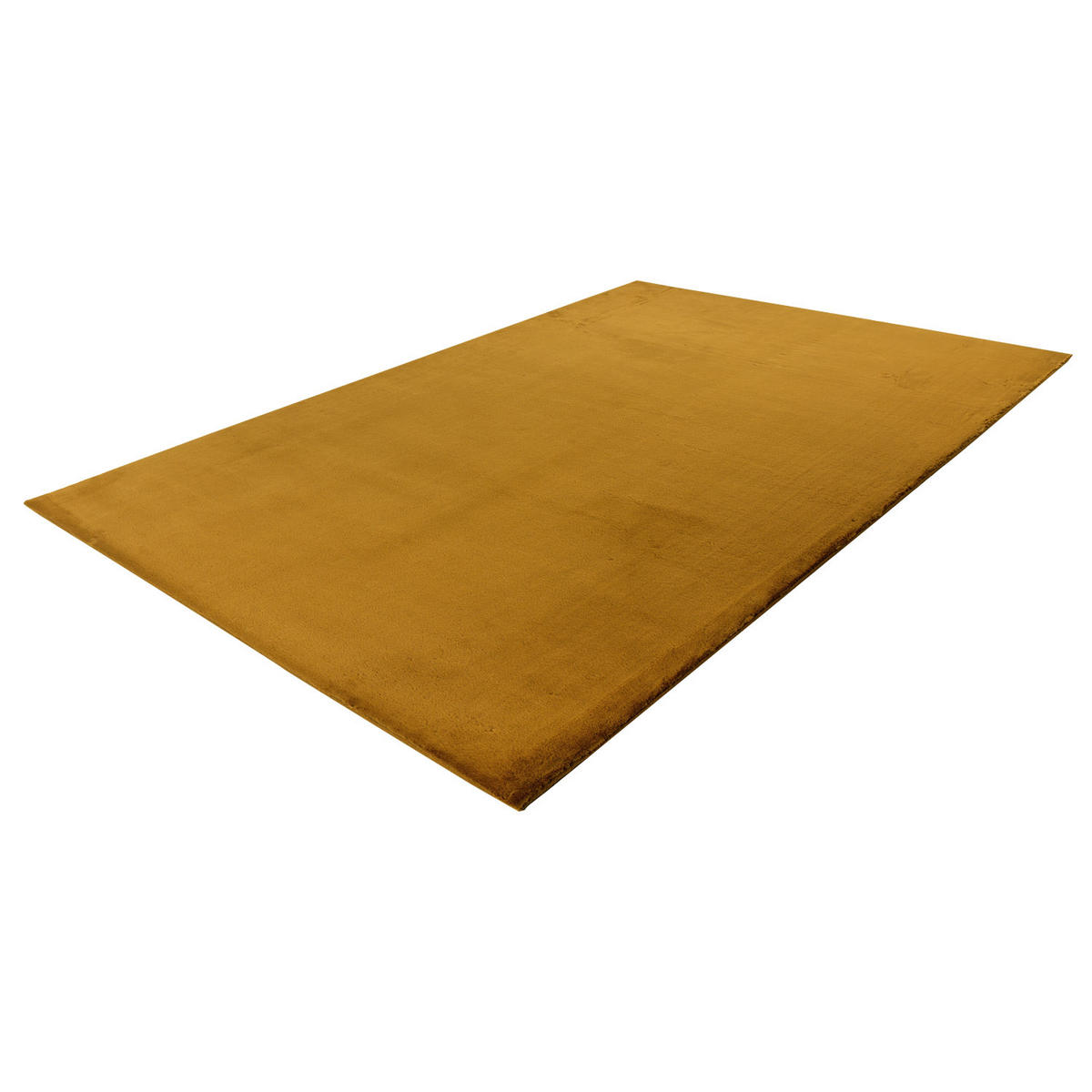 HOCHFLOR-TEPPICH Topia 400 Goldgelb 200x290 cm - Gelb, Textil (290/200cm) - carpet city