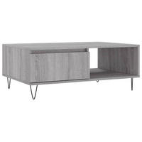 COUCHTISCH Grau Sonoma 90x60x35 cm Holzwerkstoff - Grau, Holzwerkstoff (60/90/35cm) - furnicato