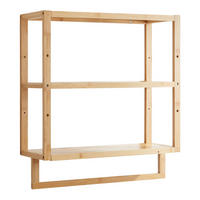 BADEZIMMERREGAL Östra - Naturfarben, Holz (52/58.5/21cm) - [en.casa]