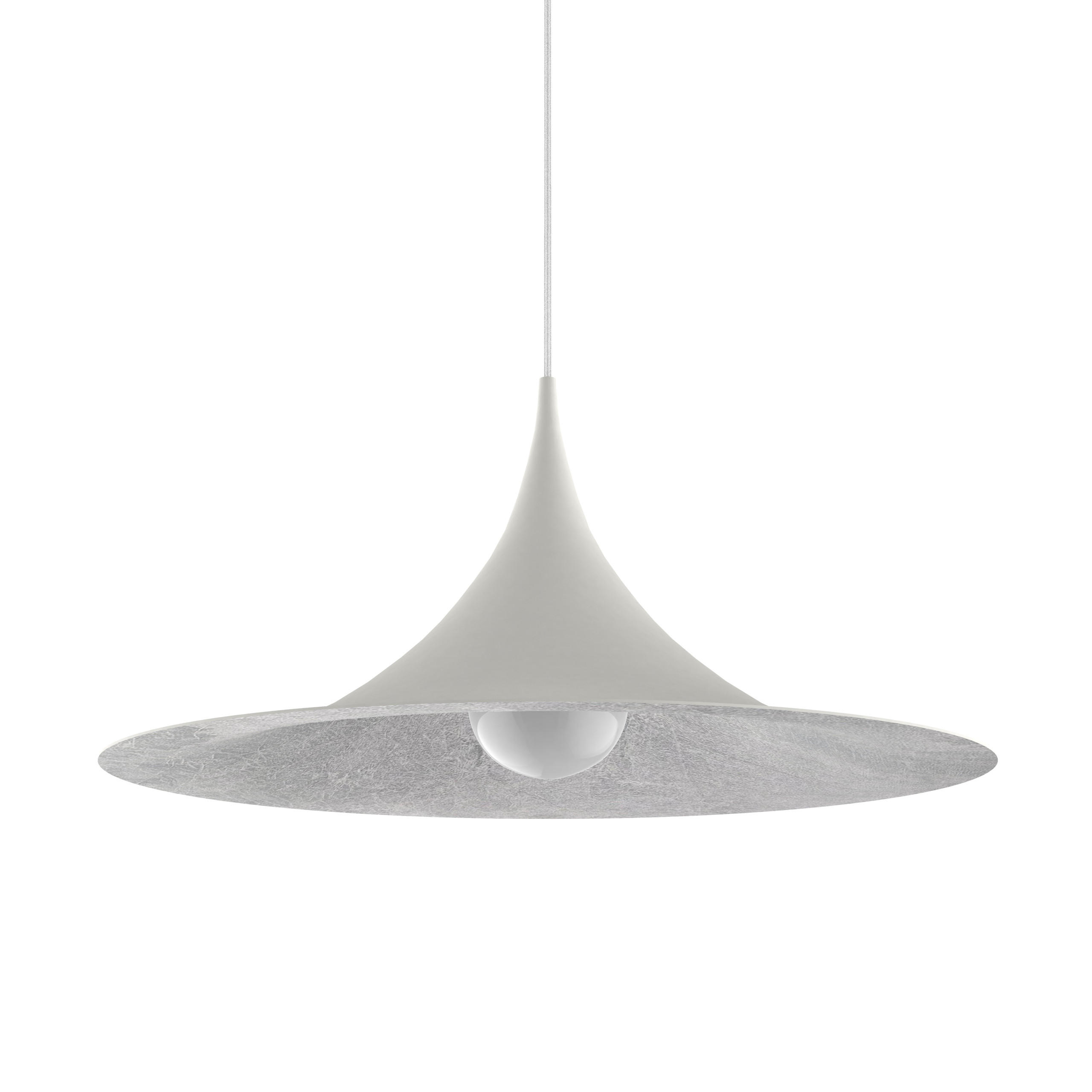 HÄNGELEUCHTE - Weiß, Metall (57/57/27cm) - Lumicom