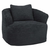 SESSEL Grau - Grau, Textil (100/66/86cm) - MCW