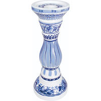 KERZENHALTER Delfts Blond in Blau - 28cm - Multicolor, Keramik (9.9/28/10.2cm) - Blond Amsterdam