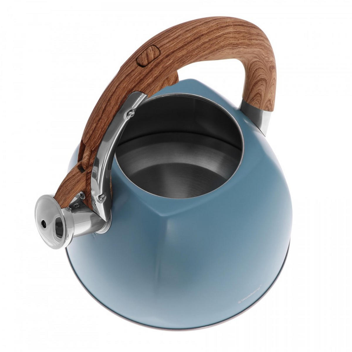 WASSERKESSEL Türkis 24/23/23.5 cm KB7499 - Türkis, Metall (24cm) - Klausberg 
