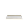 SCHALE Maes Gold 39,5/39,5/1,5 cm - Goldfarben, Metall (1.5cm) - Light & Living