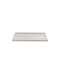SCHALE Maes Gold 39,5/39,5/1,5 cm - Goldfarben, Metall (1.5cm) - Light & Living