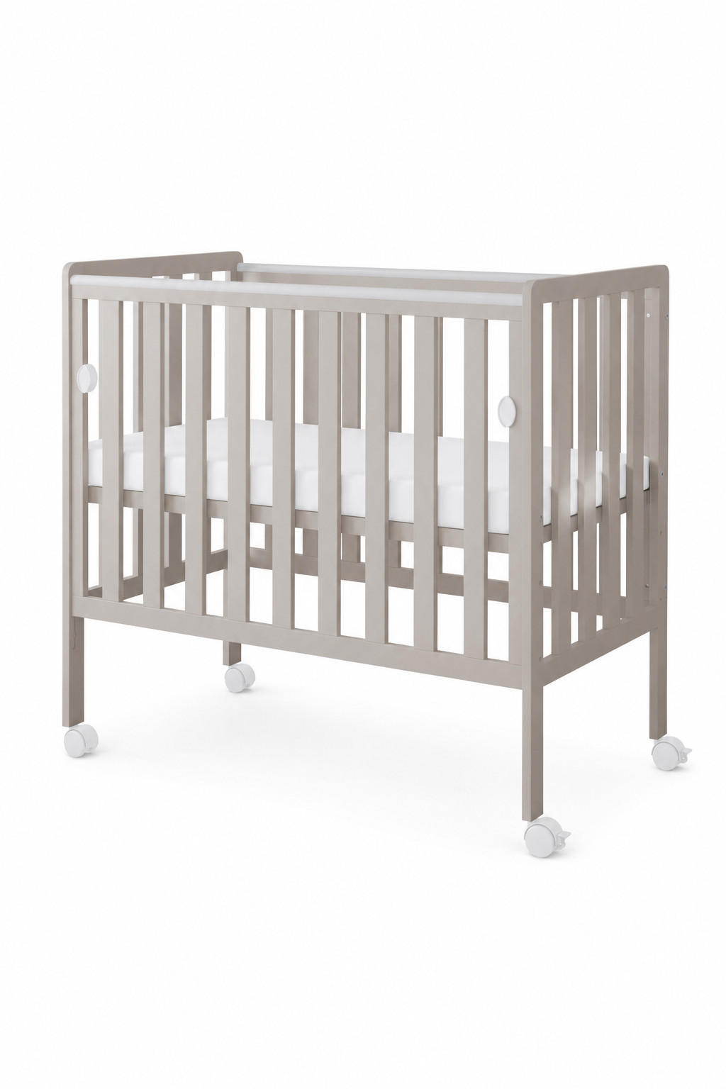 BEISTELLBETT BeBino Mini - Beige, Holzwerkstoff (50/100cm) - kiki design