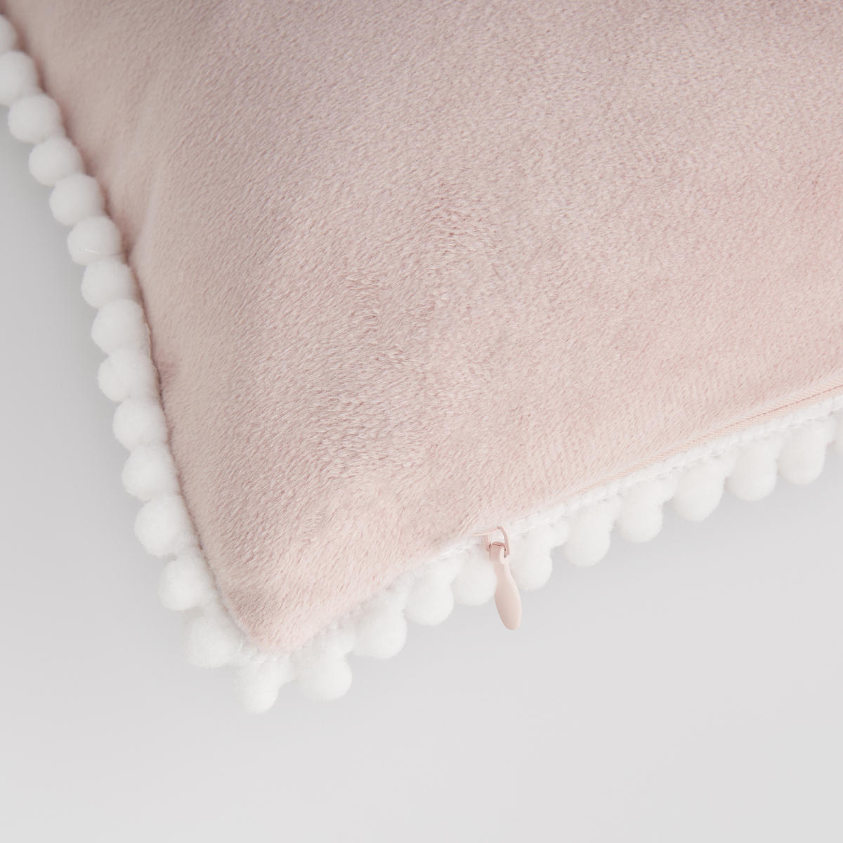 KISSENBEZUG Blando - Hellrosa, Textil (45/45cm) - home&you