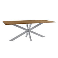 ESSTISCH SALVADOR - Eichefarben/Beige, Holz (100/240/77cm) - SAM