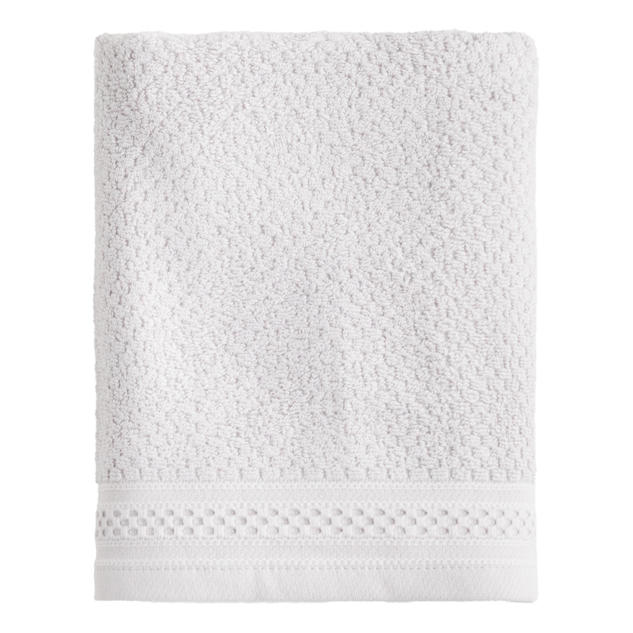 BADETUCH Risso - Hellgrau, Textil (50/90cm) - home&you