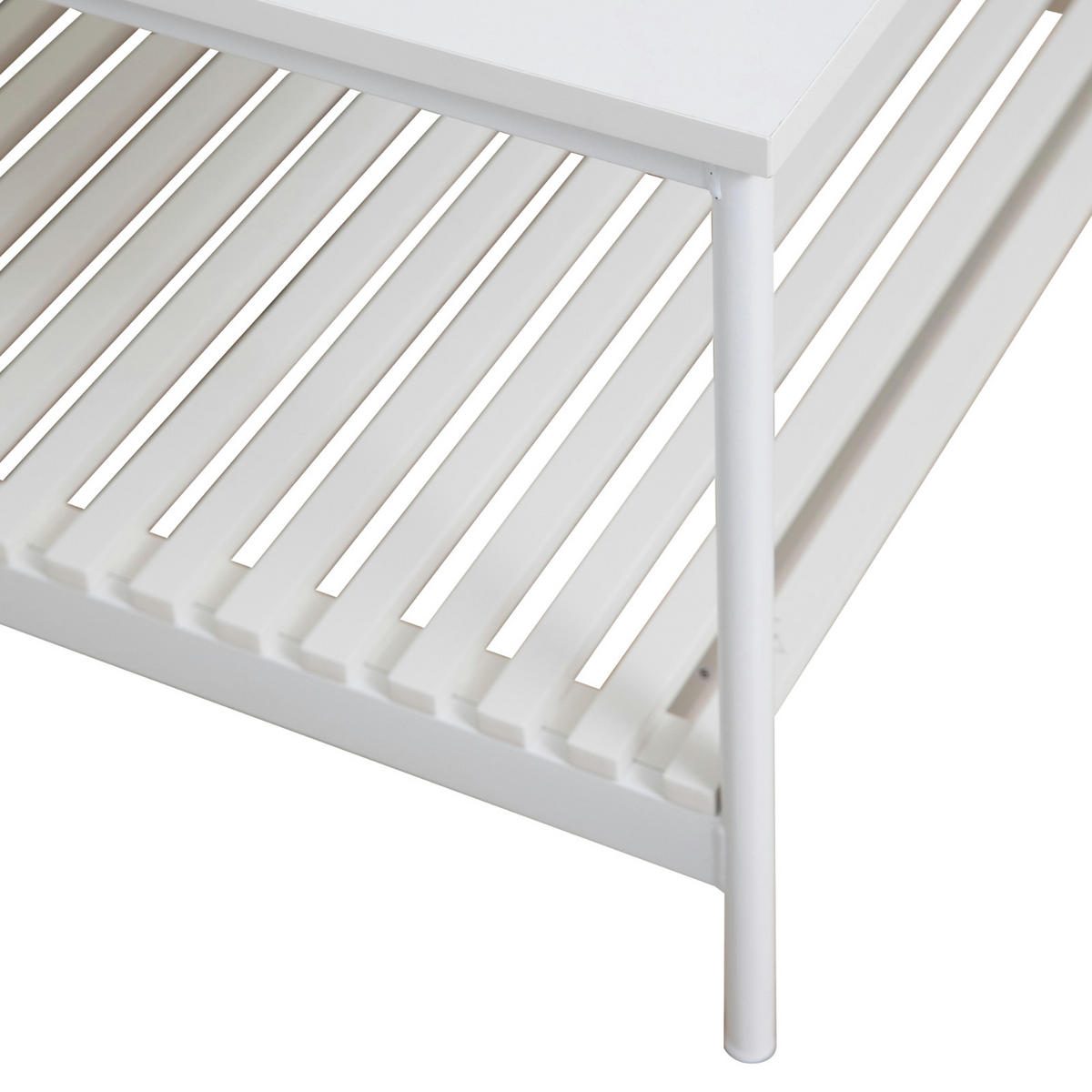 COUCHTISCH AMAL rechteckig weiß - Weiß, Holz (60/110/45cm) - SVITA