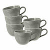 KAFFEETASSEN Beat Color Glaze Perlgrau 0,26 l 6er Set - Grau, Keramik (0.26L) - Seltmann Weiden