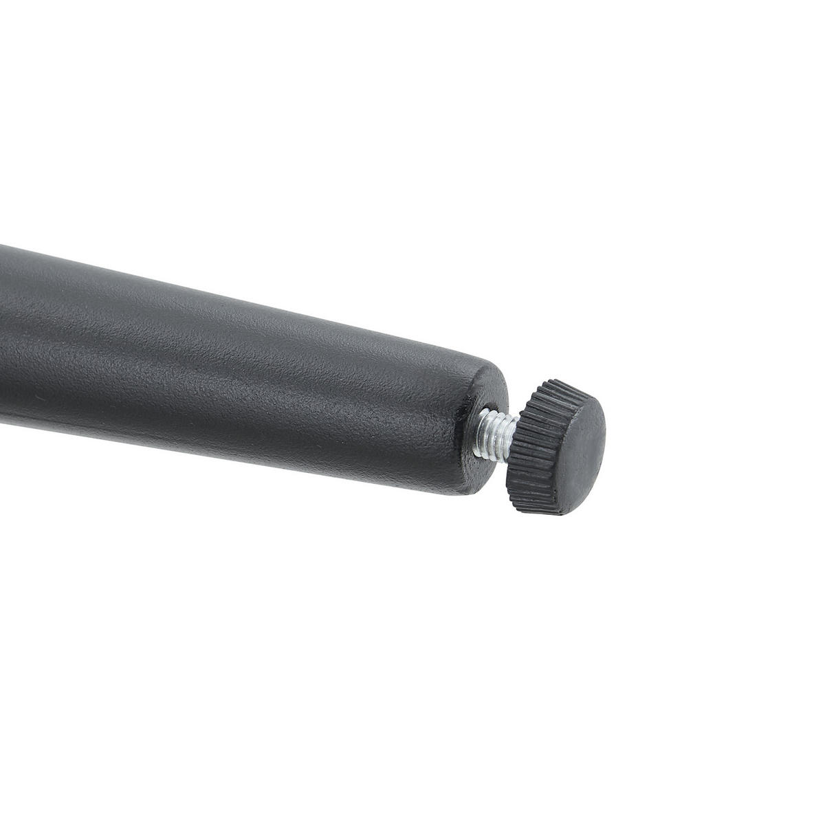 ESSZIMMERSTUHL 2er-Set ca. 83 cm Stoff Hellgrau/Schwarz - Schwarz, Metall (56.5/83/53cm) - Meubliv