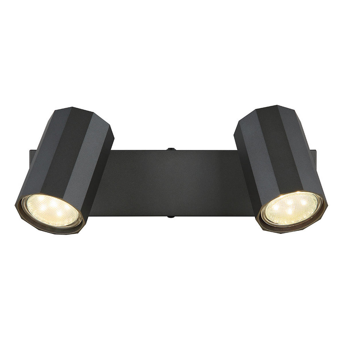 DECKENLEUCHTE Metall anthrazit JAMES - Anthrazit, Metall (26/6/14.5cm) - Globo Lighting