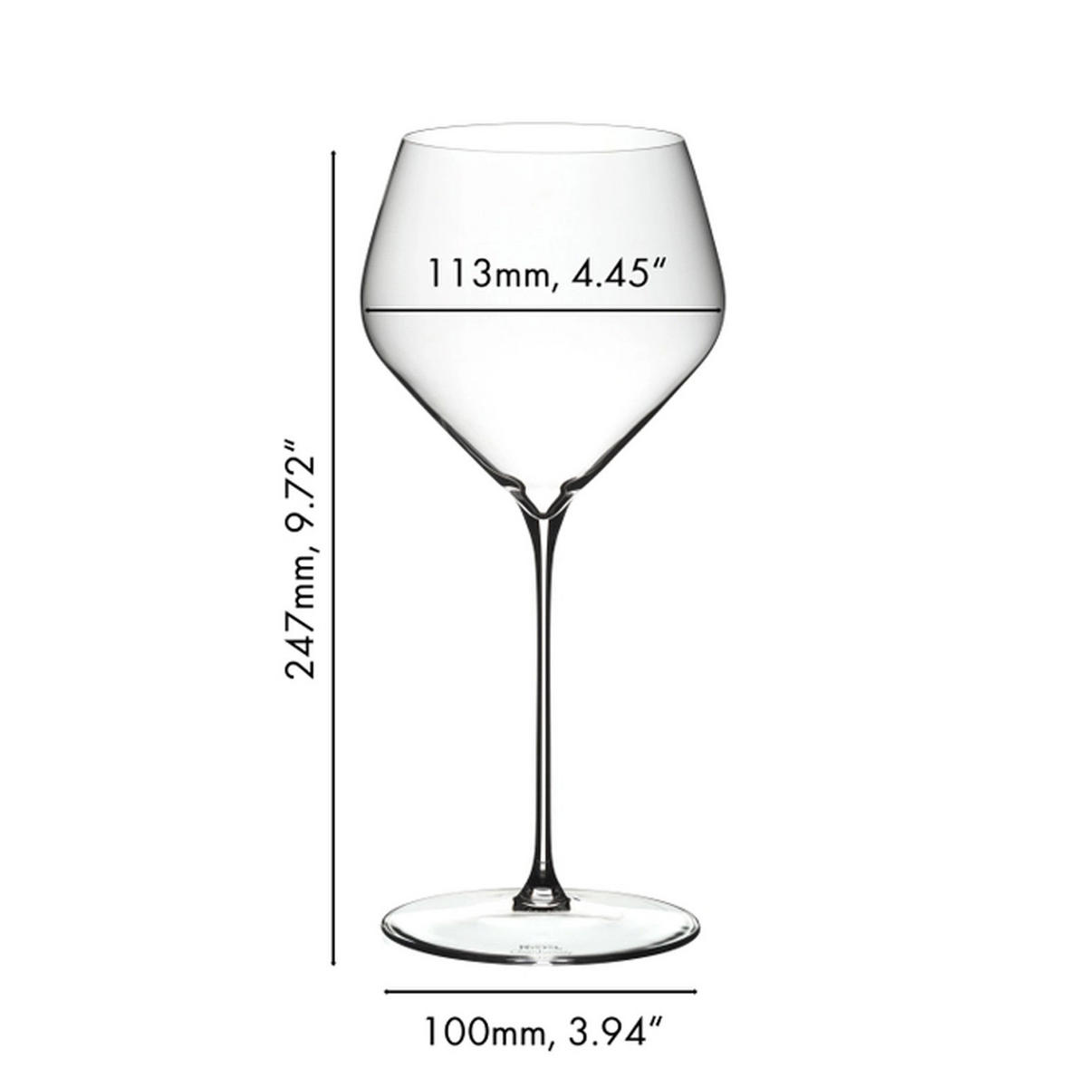 CHARDONNAY WEINGLÄSER Veloce transparent 690 ml 2er Set - Transparent, Glas (0.69L) - Riedel